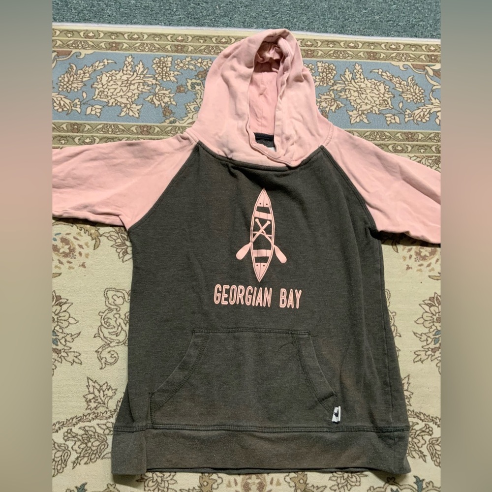 (Girls 8-10) Georgian Bay sweater-pink